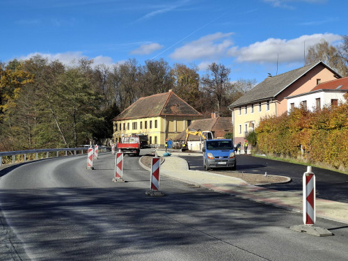V Blatné končí dopravní omezení