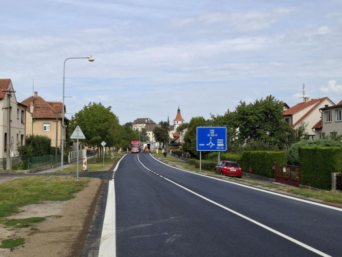 Oprava hlavního tahu v Blatné končí